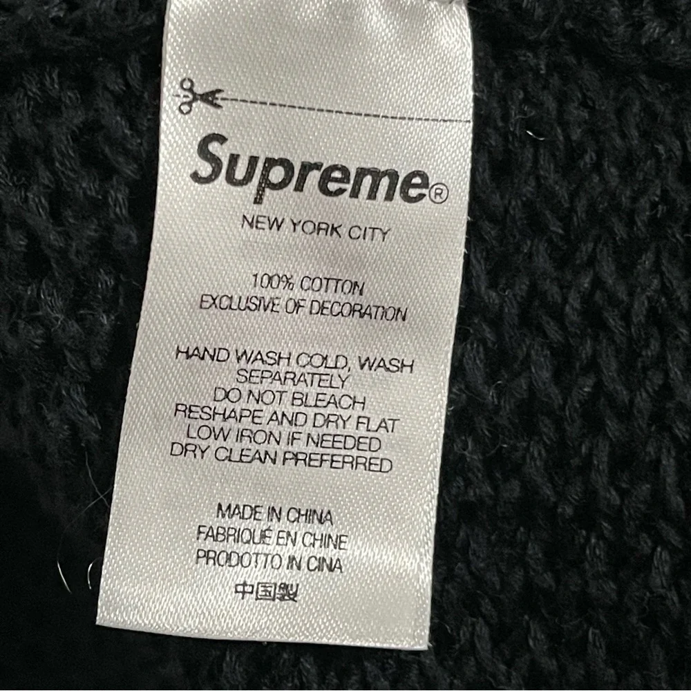 Supreme Dragon Zip Up Sweater Vest Size M - Picture 13 of 13